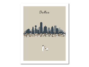 Lost Sheep from Dallas Poster Print